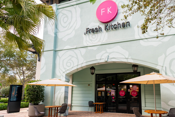 fresh kitchen entrance