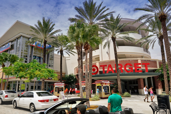 the shops at midtown miami entrance and parking